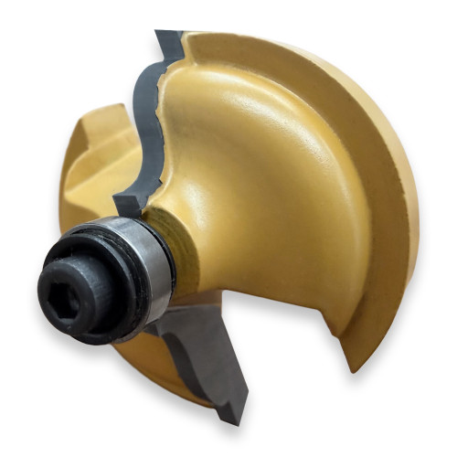 Sommerfeld Double Fillet Ogee Router Bit Woodworking Tool w/Brg3/16CR,1 5/8CD,3/4CL,2 7/16OL,1/4SH