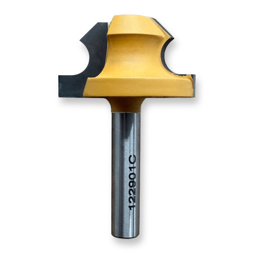 Sommerfeld 135* Edge Molding Router Bit Woodworking Tool 5/32CR,1-1/8CD,5/8CL,1-13/16OL