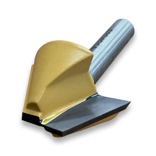 Sommerfeld Beveled Trimming Cutter Router Bit Woodworking Tool 30CA, 15/16CD,1/2CL,1-1/2OL,1/4SH