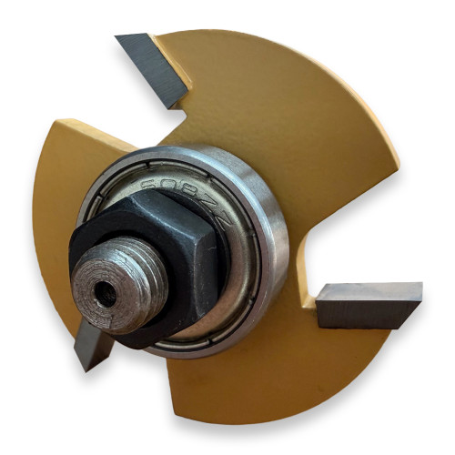 Sommerfeld 3-Wing Slot Cutters Router Bit Woodworking Tool 1/4 KERF, 1/2SH