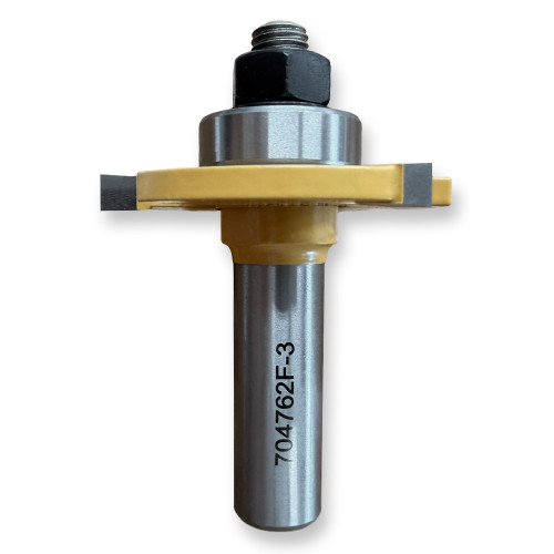 Sommerfeld 3-Wing Slot Cutters Router Bit Woodworking Tool 3/16 KERF, 1/2SH