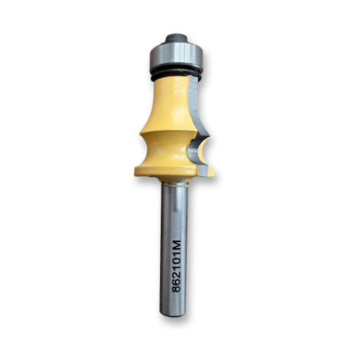 Sommerfeld Arch. Molding Profile Router Bit Woodworking Tool 53/64CD,7/8CL,2-1/2OL,1/4SH