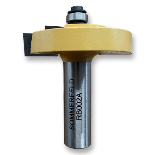 Sommerfeld Picture Frame Rabbet Router Bit Woodworking Tool 1-7/8" D, 15/32"CL,61.2OL,1/2"SH