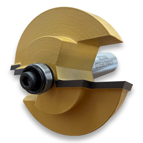 Sommerfeld Picture Frame Rabbet Router Bit Woodworking Tool 1-7/8"D,19/32" CL,64.5OL, 1/2"SH