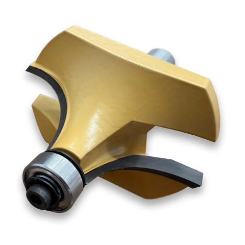 Sommerfeld Roundover Bit Woodworking Tool w/Bearing7/8CR,2-1/4CD,1-1/8CL,3-1/8OL,1/2SH