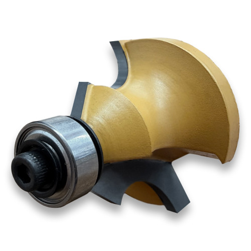 Sommerfeld 135* Edge Molding Router Bit Woodworking Tool w/bearing 5/16CR,1-3/8CD,1CL,2-5/8OL,1/4SH