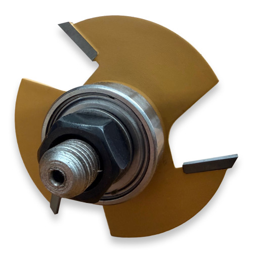 Sommerfeld 3-Wing Slot Cutters Router Bit Woodworking Tool 5/64 KERF,1/2 SH