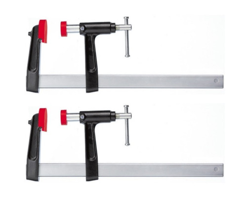 Bessey CDF404 Morsetto A C Forgiato – Apertura 10.2 Cm, Mandrino Indurito, Ossido Nero