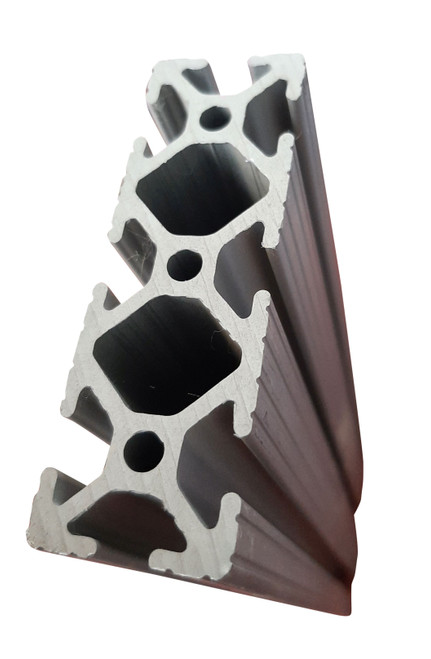 4 pieces 20 Series T Slot 2080 Aluminum Extrusion Profile 8.5'',  Linear Rail for 3D Printer Parts and CNC DIY 216mm Silver(8.5inchx3inchx1inch)