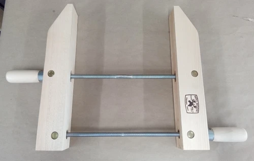 Dubuque Clamp Works Made in USA  Wood Hand Screw Clamp 14 inch Hard Maple jaw