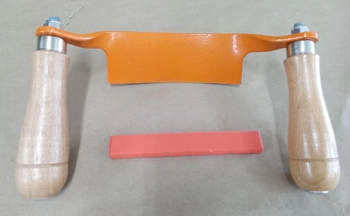 Viking Woodsman LT035 5 inch curved Draw Shave for Logs + green Wood