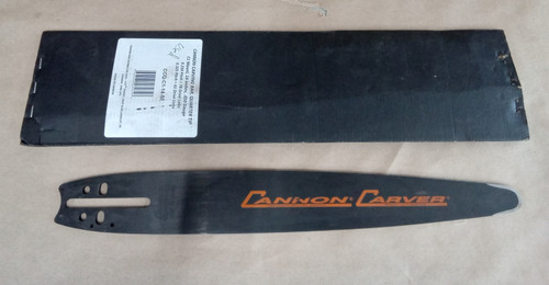 Cannon Chainsaw Carving Bar C1 Mount 14 Inch .050 Gauge Quarter Tip