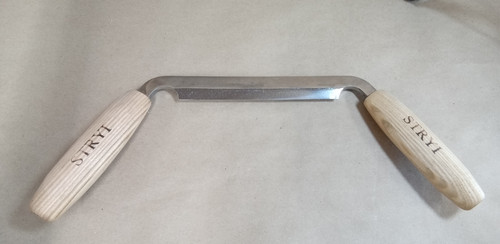 STRYI drawknife 5.9 inch (150mm) cut length, Woodworking hand tool, Shaving knife for cutting wood  comes sharp enough to shave with!