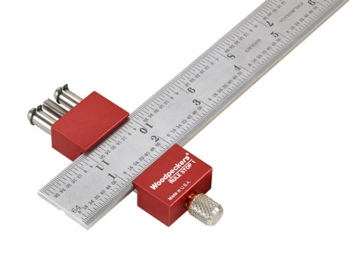 Woodpeckers Precision Woodworking Tools RS-2 Rule Stop, 2-Inch