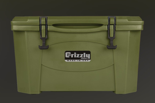 Grizzly Coolers 40 Quart Rotomolded Cooler, ODGreen Real Tree Xtra
