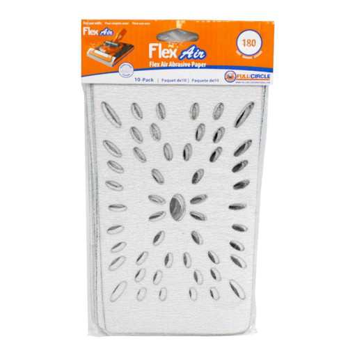 Flex Air Stearated Sandpaper 180 Grit - 10 Pack - For Flex Air Sanding System