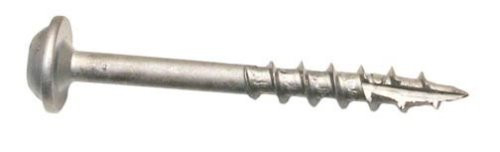 Kreg SML-C250-50 2-1/2-Inch #8 Coarse Washer-Head Pocket Screws, 50 Count