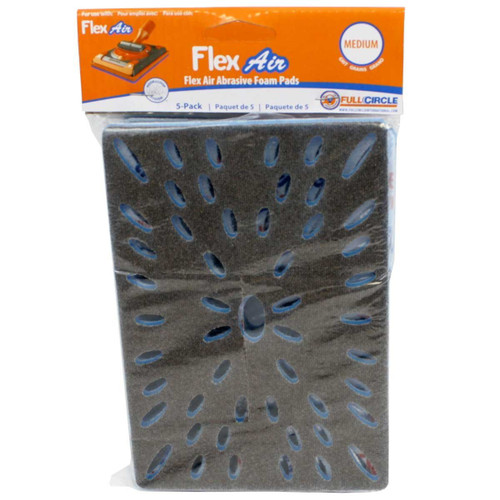 Flex Air Foam Sanding Pad Medium Grit - 5 Pack