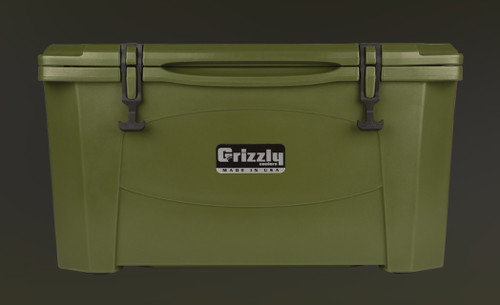 Grizzly Coolers 60 Quart Rotomolded Cooler, ODGreen Real Tree Xtra