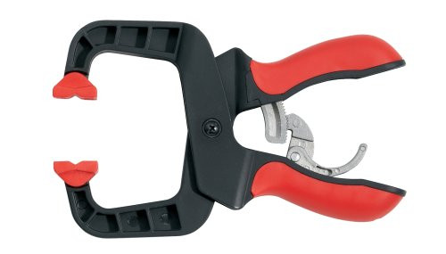 Bessey XCRU3 Deep Reach Ratcheting Spring Clamp 2'' Capacity& Throat Depth