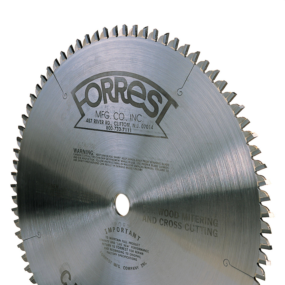 Forrest Chopmaster 81/4Inch dia 60 Tooth ATB Miter Saw Blade 5/8Inch