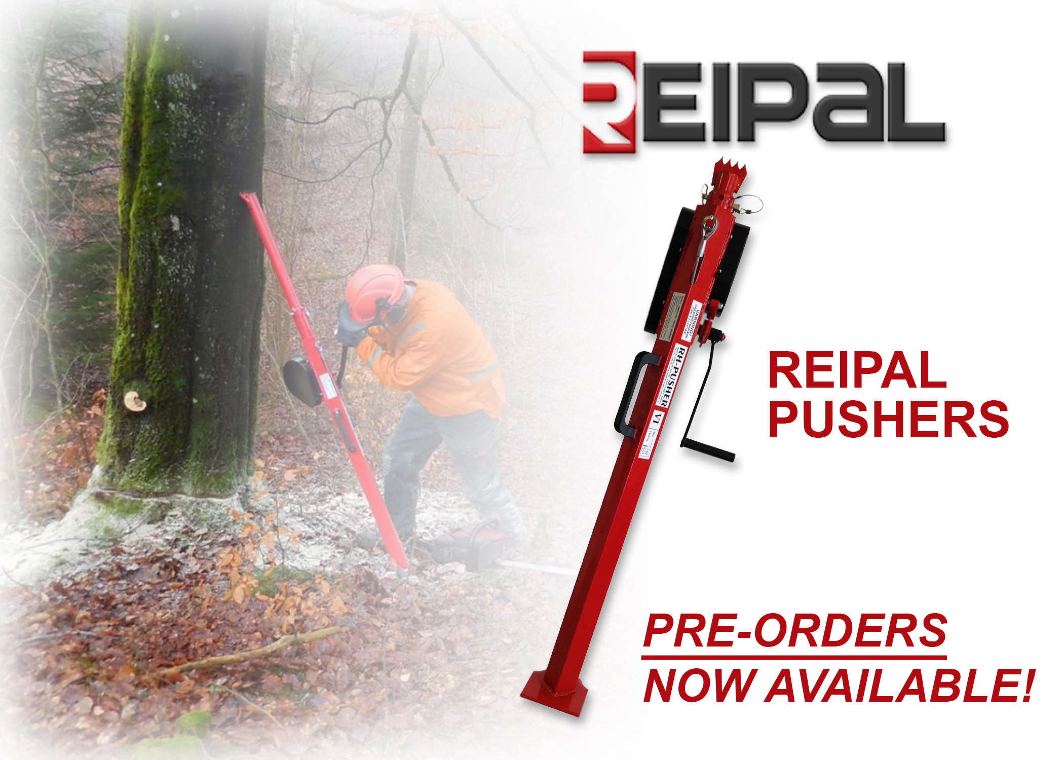 Official USA distributor for Reipal Swedish forestry tools. Shop the RH-Pusher Tree Jack, Timber Tongs, and felling equipment for safe, precision logging.