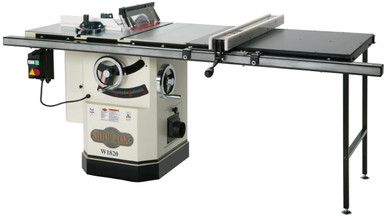 Shop Fox 3 HP 10-Inch Table Saw with Extension Table & Knife | VMTW