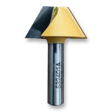Sommerfeld Beveled Trimming Cutter Router Bit Woodworking Tool 30CA, 15 ...