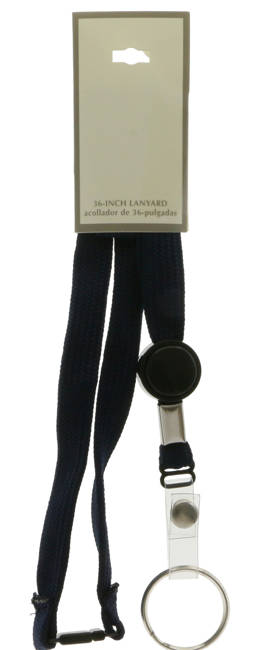 Shoe string like lanyard with snap for ID and ring for keychain KEKC81 ...