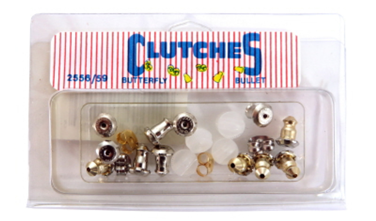 Wholesale Brass Bullet Clutch Earring Backs 