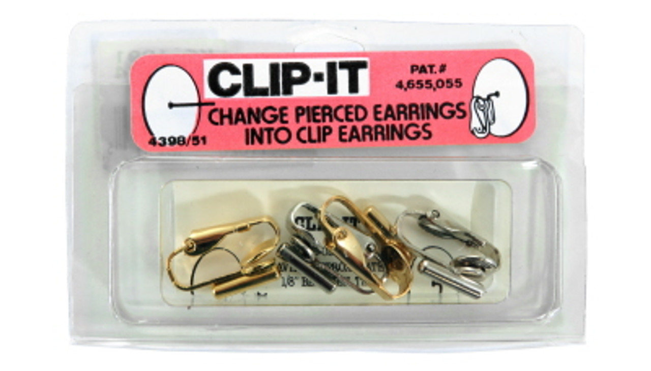 Earring Converters Pierced To Clip-On FD4398 - Wholesale Jewelry &  Accessories