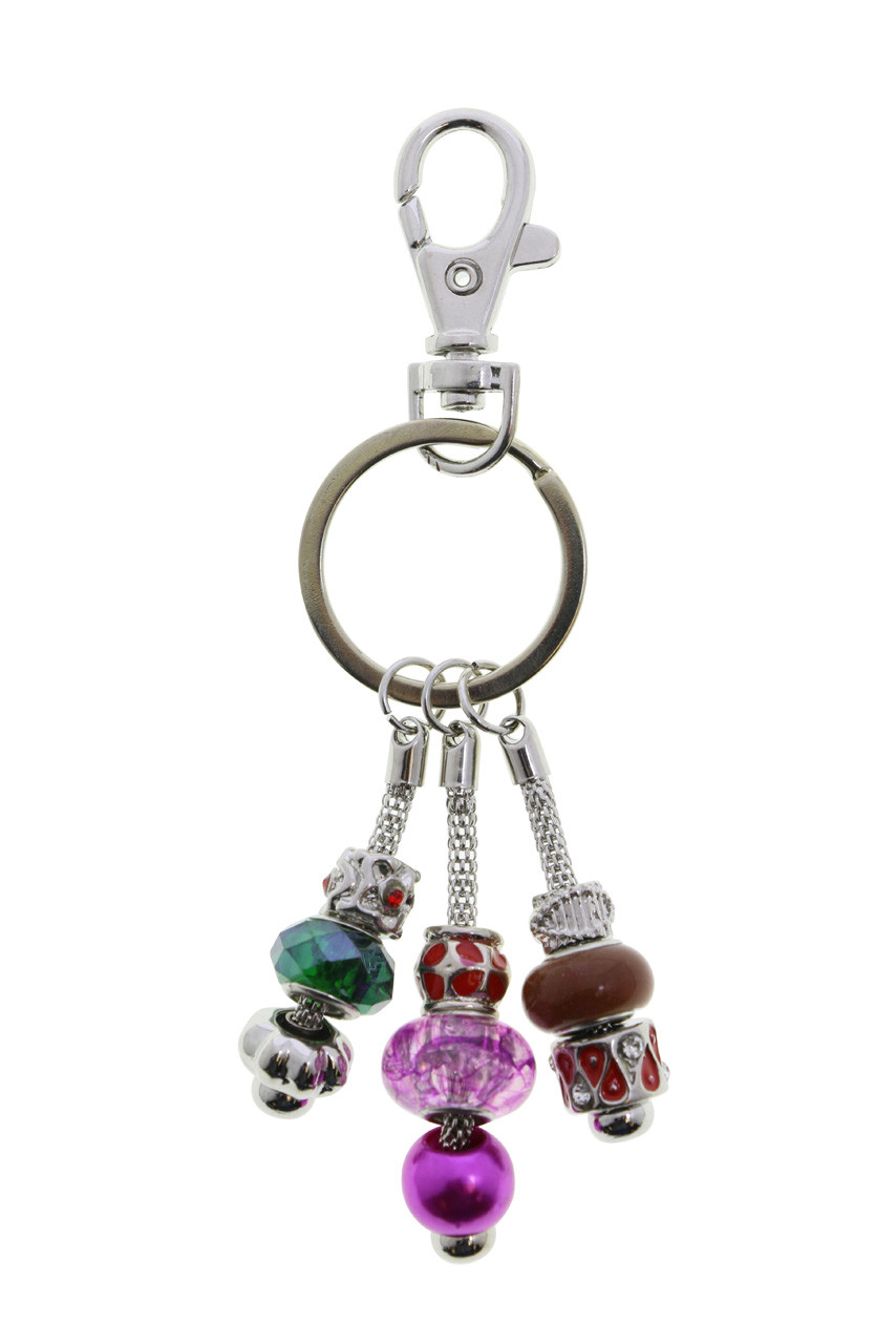 Collectible Smisky Glow-in-the-Dark Split Ring Keychain Silver-Tone -  KEKC66233 - Wholesale Jewelry & Accessories