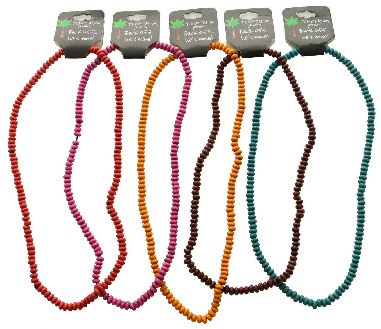 Two-Tone Hemp Cord Woven Helix Fashion Necklace Multicolor - BCH36 -  Wholesale Jewelry & Accessories