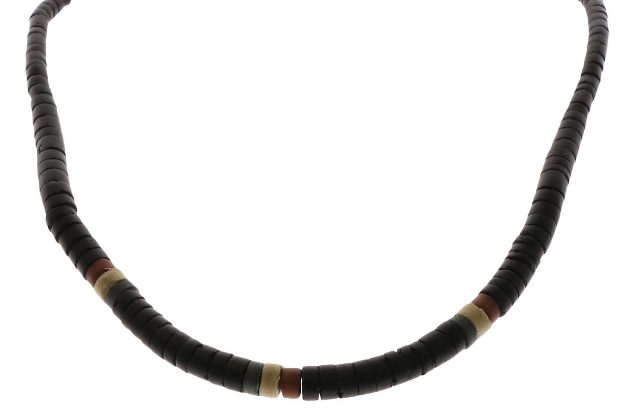 Two-Tone Hemp Cord Woven Helix Fashion Necklace Multicolor - BCH36 -  Wholesale Jewelry & Accessories