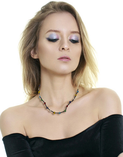 BEADED NECKLACE N175