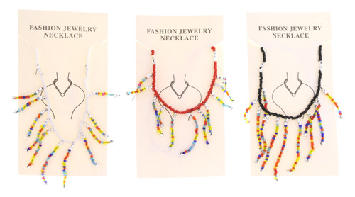 BEADED NECKLACE N2443