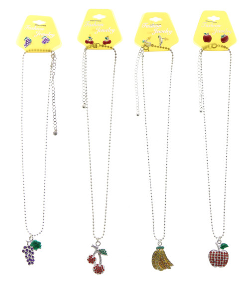 NECKLACE EARRING SET NE129A