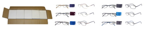 Reading glasses assorted styles by the case Reading glasses assorted styles by the case
