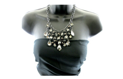 Triangle multilayer necklace QN15