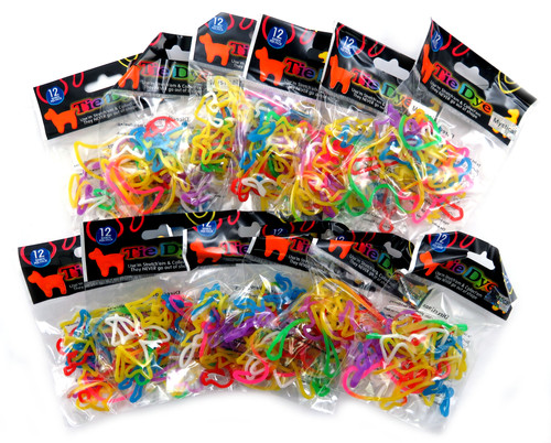 Silly Bands / Groovy Bandzz Shaped Rubber Band Bracelet & Rings 100 Dozen Packs
