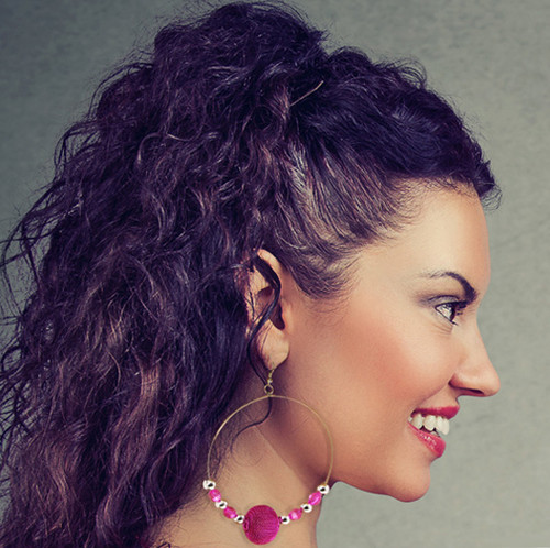 Mesh Dangle-Earrings With Bead Accents Assorted-Color & Silver-Tone 12 Per Package 12E472C