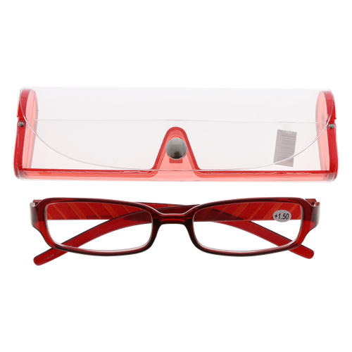 Laser Striped Acrylic Reading Glasses SLTR24