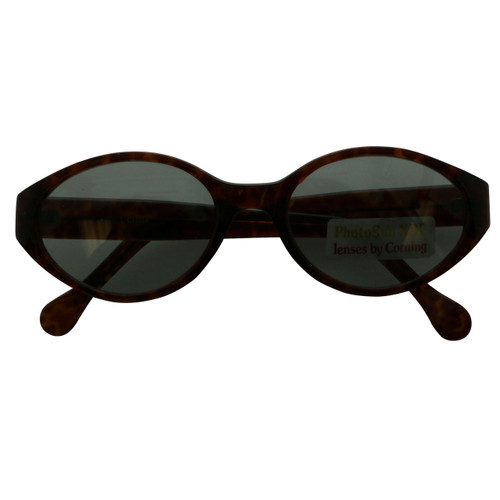 Photosun XDF Light Adjusting Lenses Round Frame Sunglasses Tortoise Shell 26SG9T