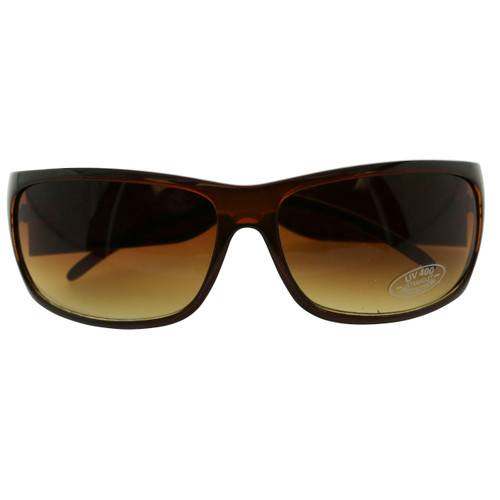 UV 400 Black Large Frame Rectangular Sunglasses 15SG9501