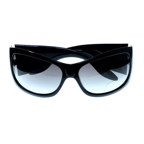 UV 400 Assorted Black Brown Tortoise Shell Rectangular Frame Sunglasses 24SG4958