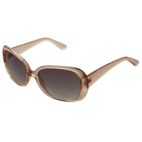 UV 400 Pink Wide Frame Rectangular Sunglasses 9SG4923