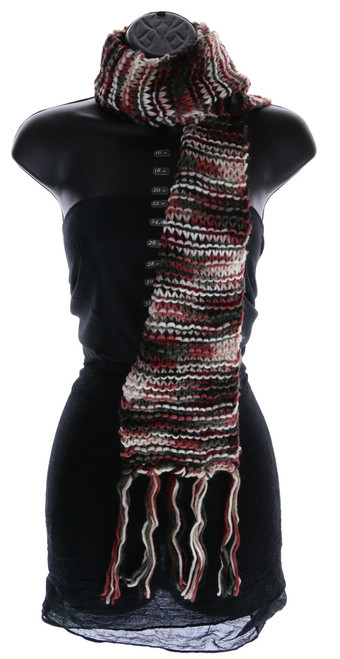 77" Knit Scarf in Assorted Colors