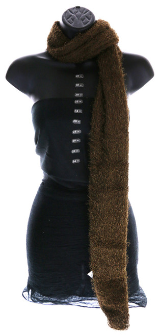 70" Fuzzy Winter Fashion Scarf in Assorted Colors