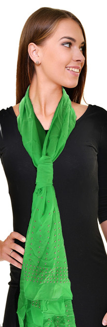 62" Green Fashion Scarf