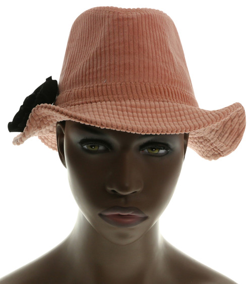 Cotton Flower Trilby Hat HAT008